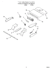 05 - Top Venting, Optional parts for Kitchenaid Oven KEBI206DBL6 from AppliancePartsPros.com
