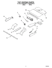 05 - Top Venting, Optional parts for Kitchenaid Oven KEBI206DBL12 from AppliancePartsPros.com