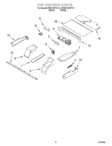 05 - Top Venting, Optional parts for Kitchenaid Oven KEBI276DBL10 from AppliancePartsPros.com