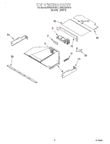 05 - Top Venting, Optional parts for Kitchenaid Oven KEBI276DWH1 from AppliancePartsPros.com
