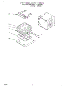 04 - Internal Oven parts for Kitchenaid Oven KEBI276DWH2 from AppliancePartsPros.com