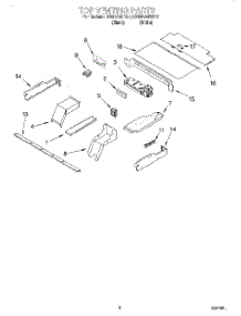 05 - Top Venting, Optional parts for Kitchenaid Oven KEBI276DWH7 from AppliancePartsPros.com