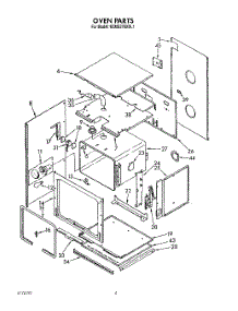 02 - Oven parts for Kitchenaid Oven KEMS378XBL1 from AppliancePartsPros.com