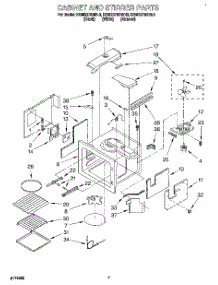 06 - Cabinet And Stirrer, Optional parts for Kitchenaid Oven KEMS378BAL3 from AppliancePartsPros.com