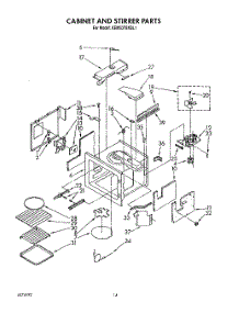 09 - Cabinet And Stirrer, Optional parts for Kitchenaid Oven KEMS378XWH1 from AppliancePartsPros.com
