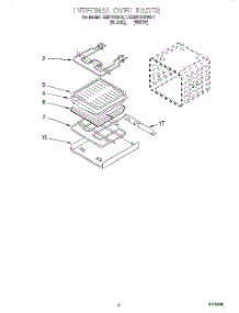 03 - Internal Oven parts for Kitchenaid Oven KEBI101DBL1 from AppliancePartsPros.com