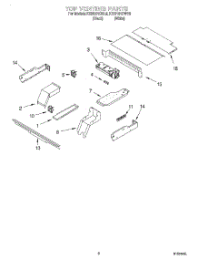 05 - Top Venting, Optional parts for Kitchenaid Oven KEBI101DWH9 from AppliancePartsPros.com