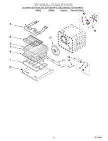 05 - Internal Oven parts for Kitchenaid Oven KEHC309JSS0 from AppliancePartsPros.com