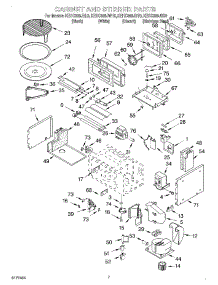 06 - Cabinet And Stirrer parts for Kitchenaid Oven KEHC309JSS0 from AppliancePartsPros.com