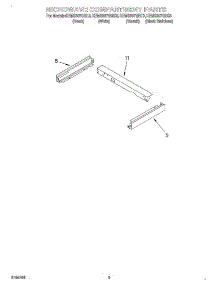 07 - Microwave Compartment parts for Kitchenaid Oven KEMS307GBL3 from AppliancePartsPros.com