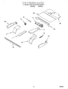 05 - Top Venting parts for Kitchenaid Oven KEBI141DBL6 from AppliancePartsPros.com