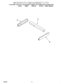 07 - Microwave Compartment parts for Kitchenaid Oven KEMS377GBS0 from AppliancePartsPros.com