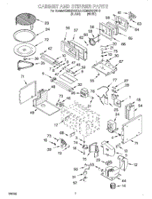 06 - Cabinet And Stirrer parts for Kitchenaid Oven KEMS378GWH0 from AppliancePartsPros.com
