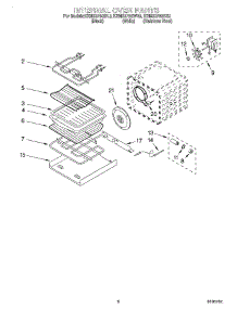 05 - Internal Oven parts for Kitchenaid Oven KEMS378GBL3 from AppliancePartsPros.com