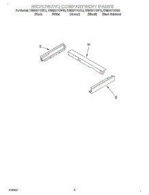 07 - Microwave Compartment parts for Kitchenaid Oven KEMS377GBL2 from AppliancePartsPros.com