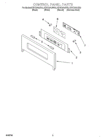 02 - Control Panel parts for Kitchenaid Oven KEHC379JWH3 from AppliancePartsPros.com