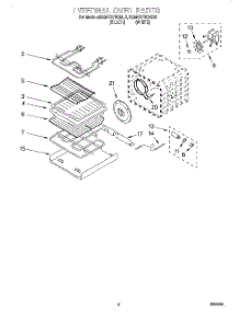 05 - Internal Oven parts for Kitchenaid Oven KEMS378GBL0 from AppliancePartsPros.com