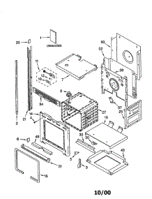 Oven parts for Kitchenaid Wall Oven KEMS377GBT1 from AppliancePartsPros.com