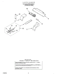 04 - Latch parts for Kitchenaid Oven KEMS308GSS1 from AppliancePartsPros.com