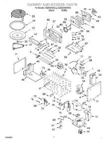 06 - Cabinet And Stirrer parts for Kitchenaid Oven KEMS308GBL2 from AppliancePartsPros.com