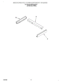 07 - Microwave Compartment parts for Kitchenaid Oven KEMS308GSS1 from AppliancePartsPros.com