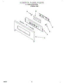 02 - Control Panel, Literature parts for Kitchenaid Oven KEBS278DSS6 from AppliancePartsPros.com