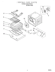 03 - Internal Oven parts for Kitchenaid Oven KEBS107DSS7 from AppliancePartsPros.com