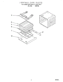 03 - Internal Oven parts for Kitchenaid Oven KEBI101DWH7 from AppliancePartsPros.com