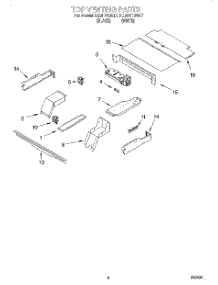 05 - Top Venting, Optinal parts for Kitchenaid Oven KEBI101DBL7 from AppliancePartsPros.com