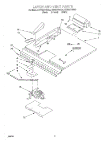 06 - Latch And Vent parts for Kitchenaid Oven KEBS277BBL3 from AppliancePartsPros.com