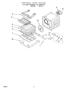04 - Internal Oven parts for Kitchenaid Oven KEBS208DBL4 from AppliancePartsPros.com