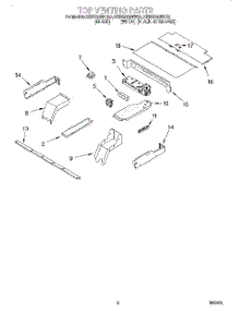 05 - Top Venting, Optional parts for Kitchenaid Oven KEBS208DBS6 from AppliancePartsPros.com