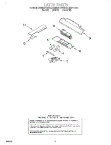04 - Latch parts for Kitchenaid Oven KEMS377DAL4 from AppliancePartsPros.com