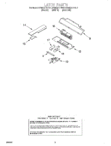 04 - Latch parts for Kitchenaid Oven KEMS377DAL2 from AppliancePartsPros.com