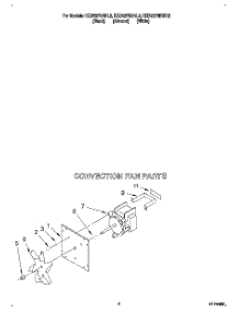 03 - Convection Fan parts for Kitchenaid Oven KEBS278BAL2 from AppliancePartsPros.com