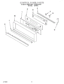 02 - Control Panel, Literature parts for Kitchenaid Oven KEMS377BWH1 from AppliancePartsPros.com