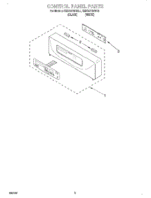 02 - Control Panel, Literature parts for Kitchenaid Oven KEBS278DBL4 from AppliancePartsPros.com