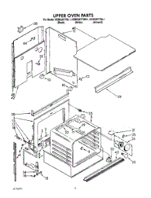 02 - Upper Oven parts for Kitchenaid Oven KEBS207YAL1 from AppliancePartsPros.com