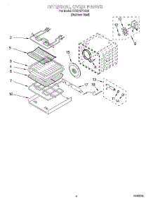 03 - Internal Oven parts for Kitchenaid Oven KEBS107DSS8 from AppliancePartsPros.com