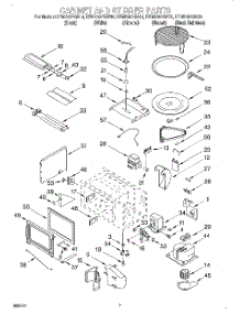 06 - Cabinet And Stirrer parts for Kitchenaid Oven KEMS307GWH0 from AppliancePartsPros.com