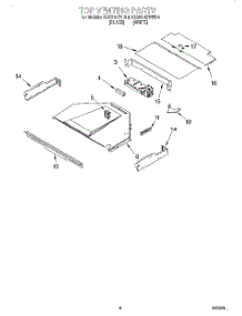 05 - Top Venting parts for Kitchenaid Oven KEBS147DBL4 from AppliancePartsPros.com