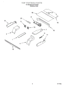 05 - Top Venting, Optional parts for Kitchenaid Oven KEBS177DSS8 from AppliancePartsPros.com