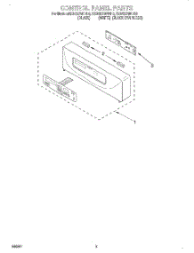 02 - Control Panel, Literature parts for Kitchenaid Oven KEBS278DBS6 from AppliancePartsPros.com