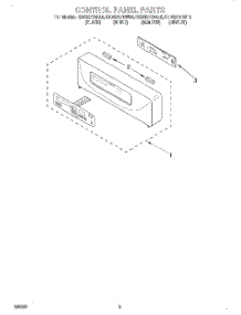 02 - Control Panel, Literature parts for Kitchenaid Oven KEBS277DWH6 from AppliancePartsPros.com
