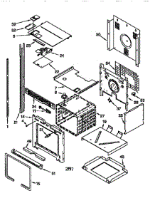 Oven parts for Kitchenaid Wall Oven KEBS277DHW2 from AppliancePartsPros.com