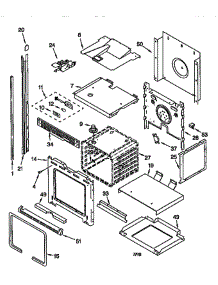 Oven parts for Kitchenaid Wall Oven KEBS277DBL3 from AppliancePartsPros.com