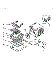 Internal Oven parts for Kitchenaid Wall Oven KEBS277DBL3 from AppliancePartsPros.com