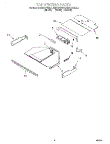 05 - Top Venting, Optional parts for Kitchenaid Oven KEBS177DWH4 from AppliancePartsPros.com