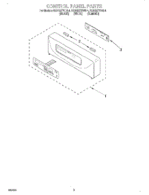 02 - Control Panel, Literature parts for Kitchenaid Oven KEBS277DBL4 from AppliancePartsPros.com