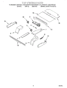 05 - Top Venting, Optional parts for Kitchenaid Oven KEBS107DBT7 from AppliancePartsPros.com